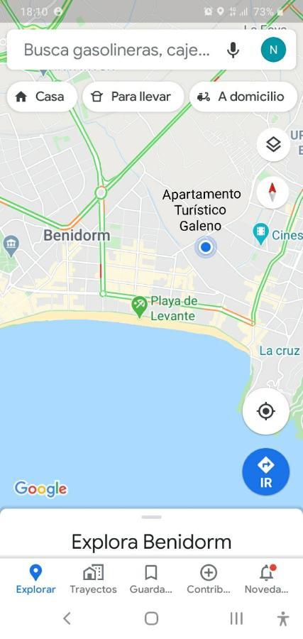 Apartamento Turistico Galeno Benidorm Exterior foto